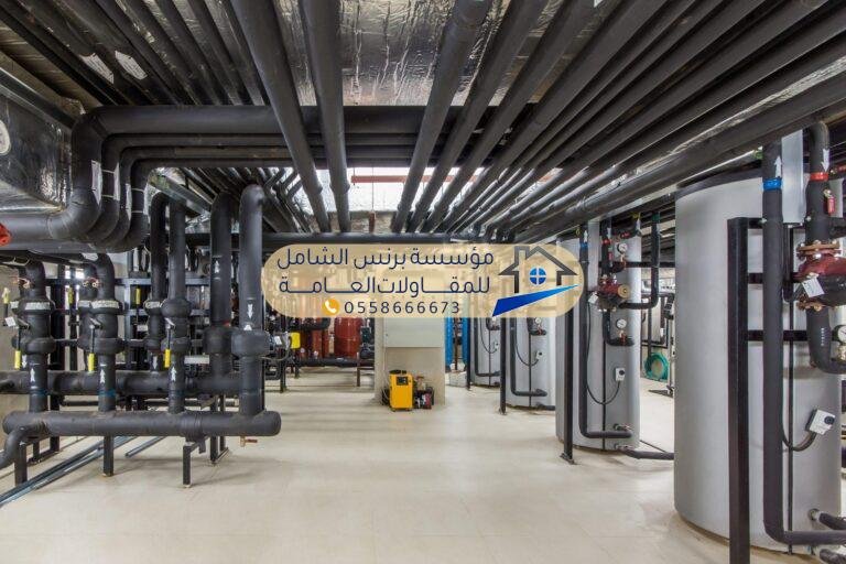 تنفيذ تأسيس كهرباء وسباكة لفيلا بالرياض بواسطة مقاول معتمد