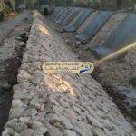 واجهة مبنى مزين بحجر ربراب في الرياض