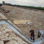 تركيب حجر ربراب على الجدار الخارجي